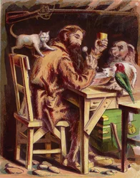 Illustration für Robinson Crusoe